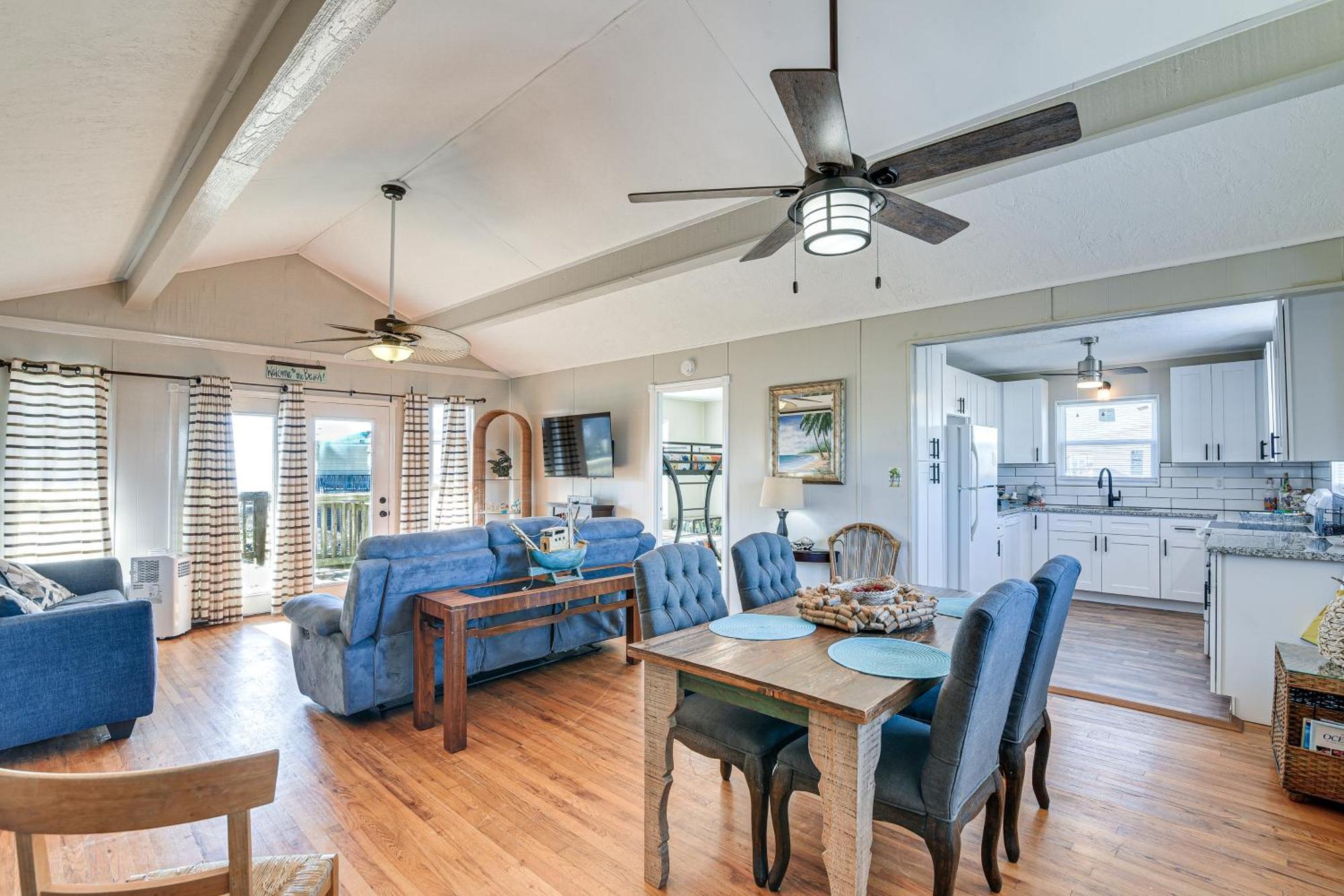 Second-Row Surfside Beach House Newly Renovated! Extérieur photo