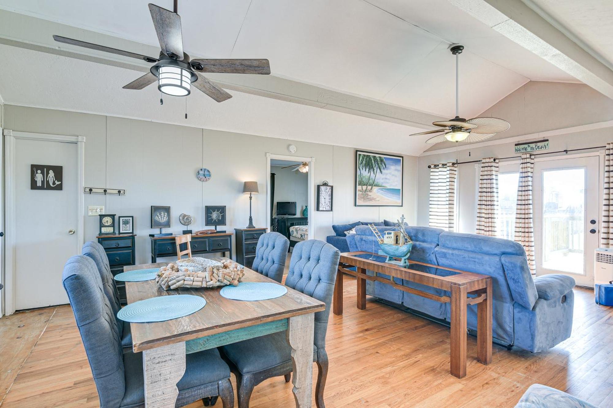 Second-Row Surfside Beach House Newly Renovated! Extérieur photo