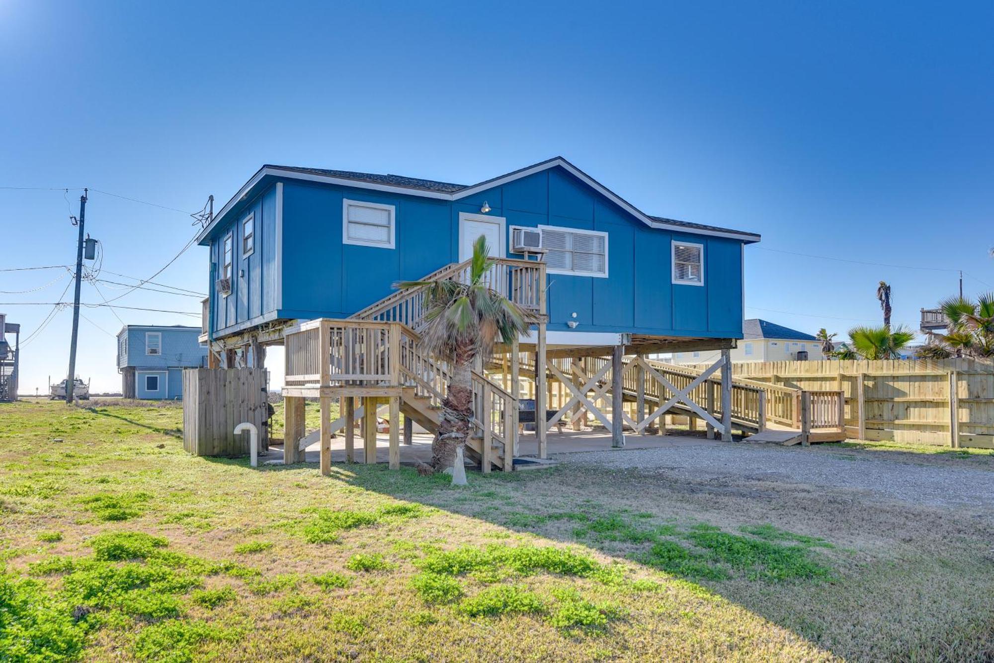 Second-Row Surfside Beach House Newly Renovated! Extérieur photo