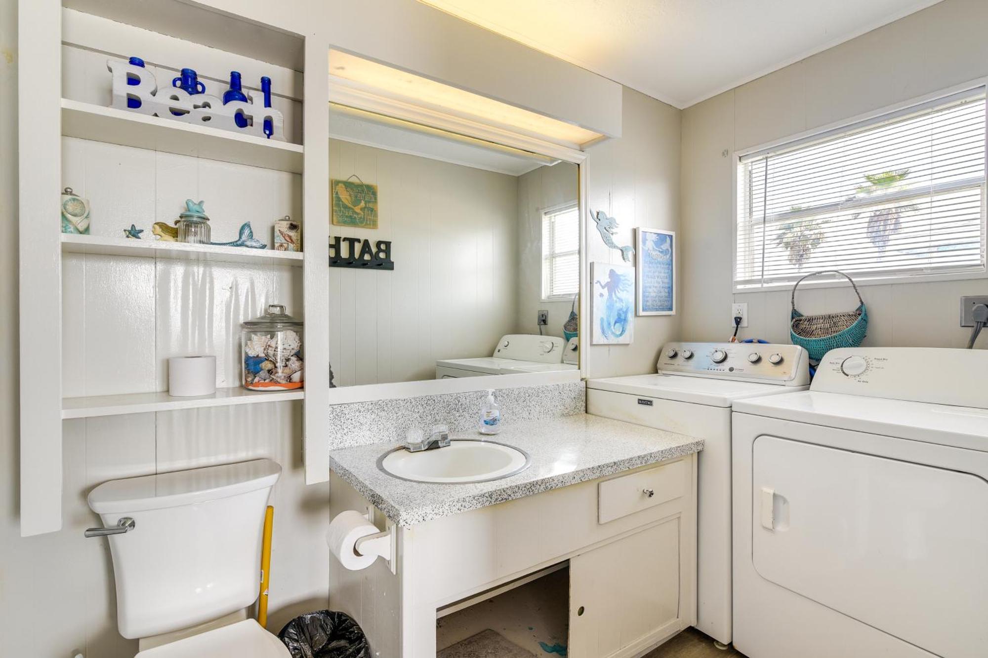 Second-Row Surfside Beach House Newly Renovated! Extérieur photo